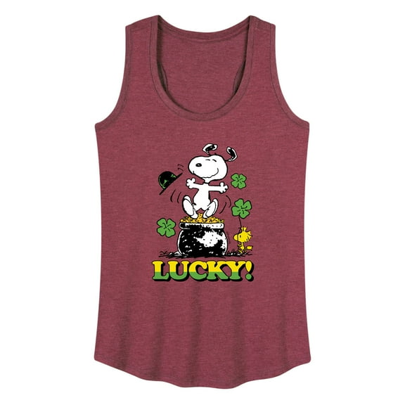 Peanuts - Lucky - Women's Racerback Tank Top