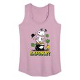 thumbnail image 1 of Peanuts - Lucky - Women's Racerback Tank Top, 1 of 6