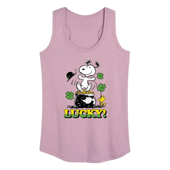 Peanuts - Lucky - Women's Racerback Tank Top