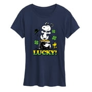 Peanuts - Lucky - Women's Short Sleeve Graphic T-Shirt