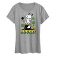 thumbnail image 1 of Peanuts - Lucky - Women's Short Sleeve Graphic T-Shirt, 1 of 6