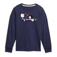 thumbnail image 1 of Peanuts -   Lucy And Schroeder Heart Thoughts  - Toddler And Youth Long Sleeve Graphic T-Shirt, 1 of 6