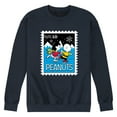 thumbnail image 1 of Peanuts - Lucy Charlie Winter Stamp - Men's Crew Fleece Sweatshirt, 1 of 5