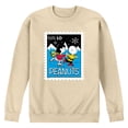 thumbnail image 1 of Peanuts - Lucy Charlie Winter Stamp - Men's Crew Fleece Sweatshirt, 1 of 4