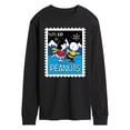 thumbnail image 1 of Peanuts - Lucy Charlie Winter Stamp - Men's Long Sleeve Graphic T-Shirt, 1 of 5