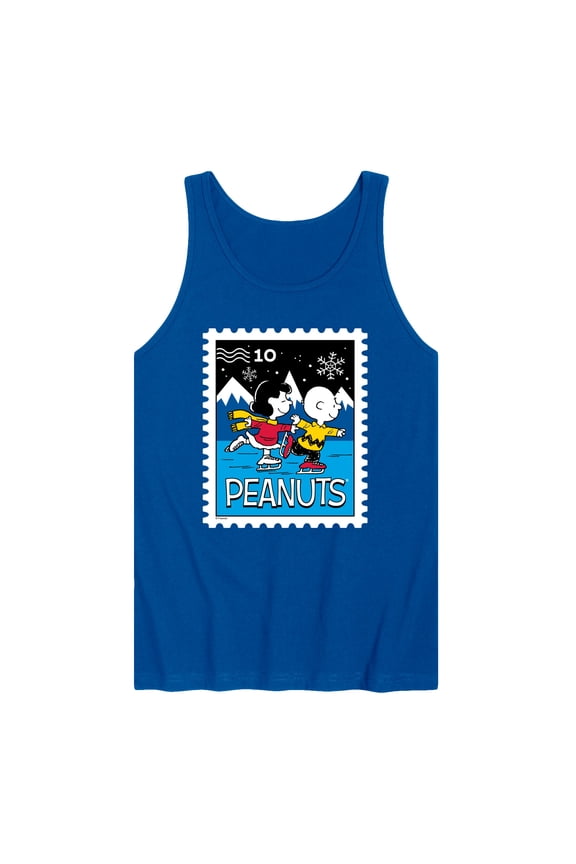 - Lucy Charlie Winter Stamp - Men's Sleeveless Graphic Tank