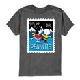 thumbnail image 1 of Peanuts - Lucy Charlie Winter Stamp - Youth Short Sleeve Graphic T-Shirt, 1 of 5