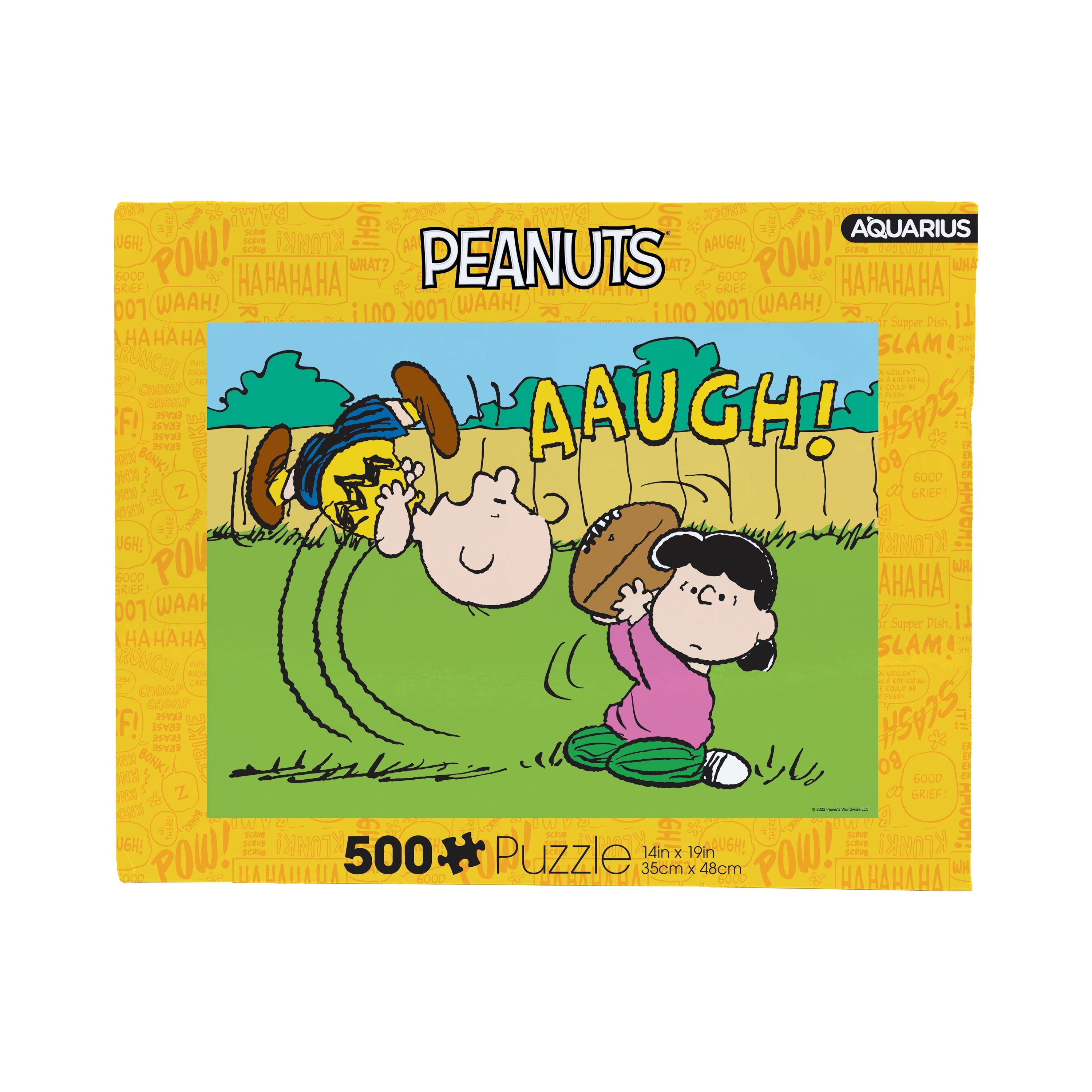 Peanuts Lucy Football 500 Piece Jigsaw Puzzle