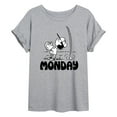 thumbnail image 1 of Peanuts - Lucy Monday - Women's Oversized T-Shirt, 1 of 6