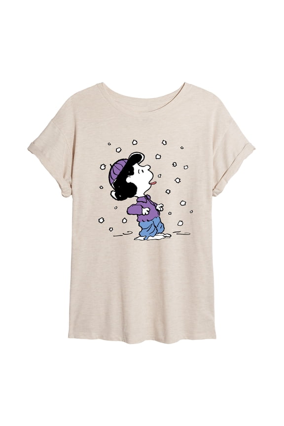 - Lucy Snow - Women's Oversized T-Shirt