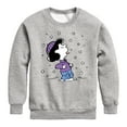 thumbnail image 1 of Peanuts - Lucy Snow - Toddler & Youth Crewneck Fleece Sweatshirt, 1 of 6