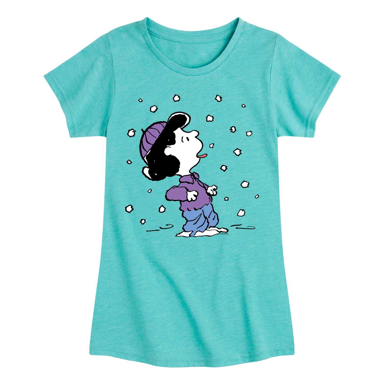 Peanuts Lucy Snow Toddler & Youth Girls Short Sleeve Graphic T