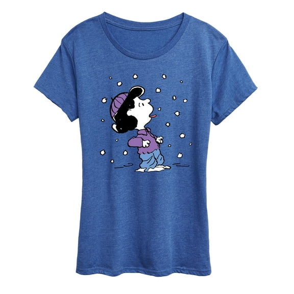 Peanuts - Lucy Snow - Women's Short Sleeve Graphic T-Shirt