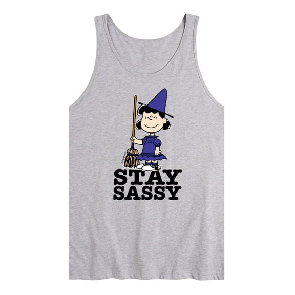 Peanuts - Lucy Stay Sassy - Men's Jersey Tank Top