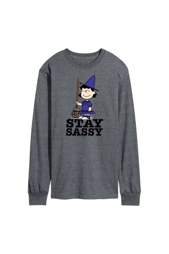 - Lucy Stay Sassy - Men's Long Sleeve T-Shirt