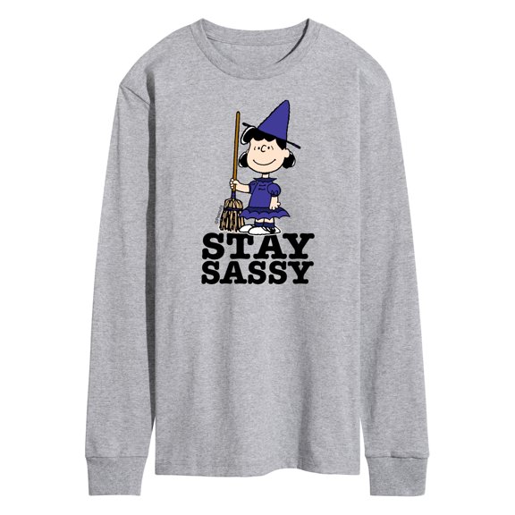 Peanuts - Lucy Stay Sassy - Men's Long Sleeve T-Shirt