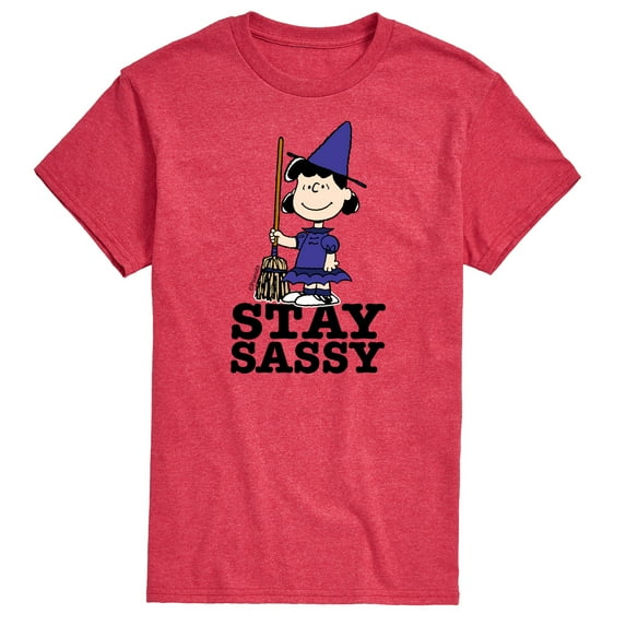 Peanuts - Lucy Stay Sassy - Men's Short Sleeve Graphic T-Shirt