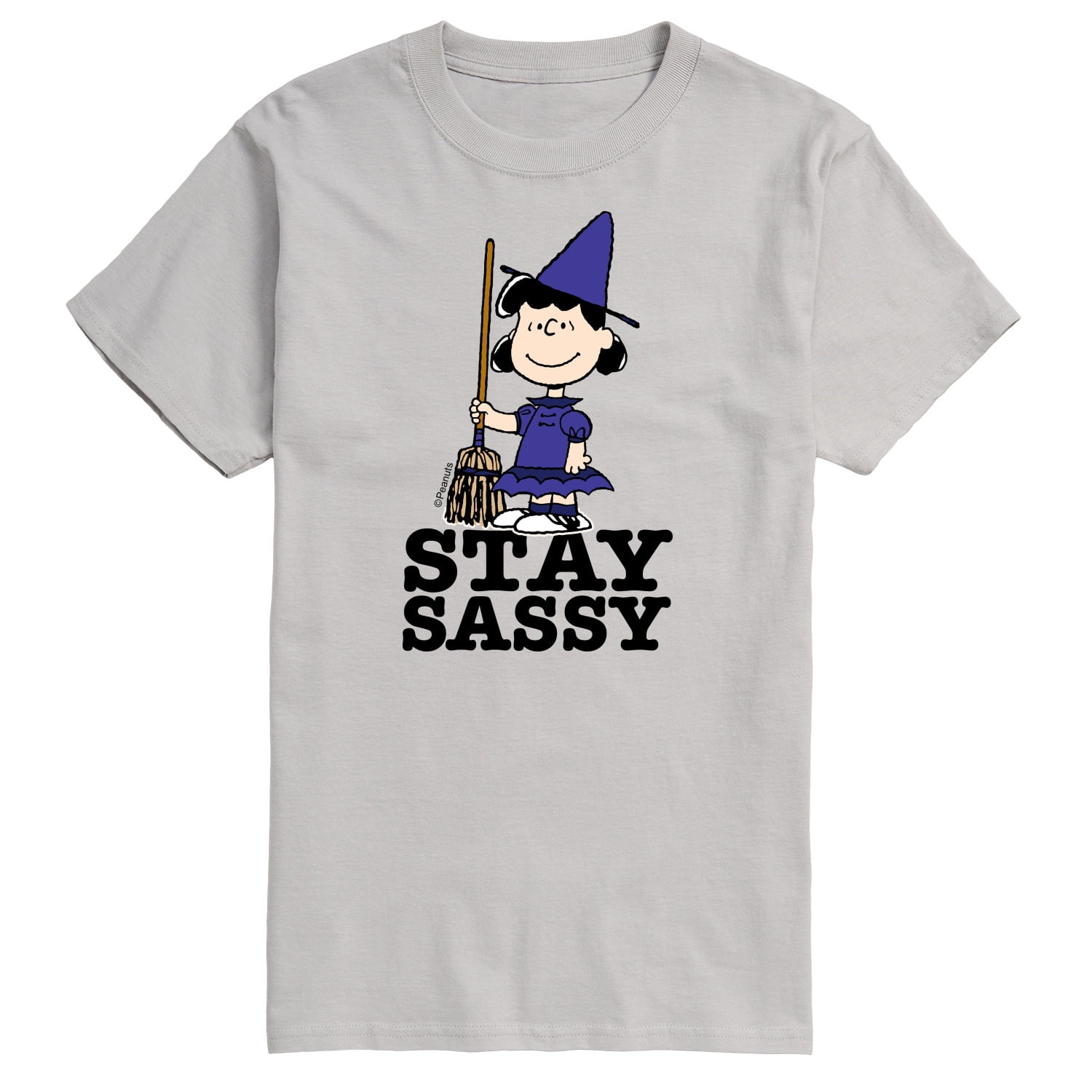 Peanuts - Lucy Stay Sassy - Men's Short Sleeve Graphic T-Shirt 