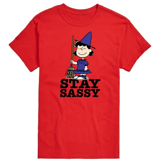 Peanuts - Lucy Stay Sassy - Men's Short Sleeve Graphic T-Shirt