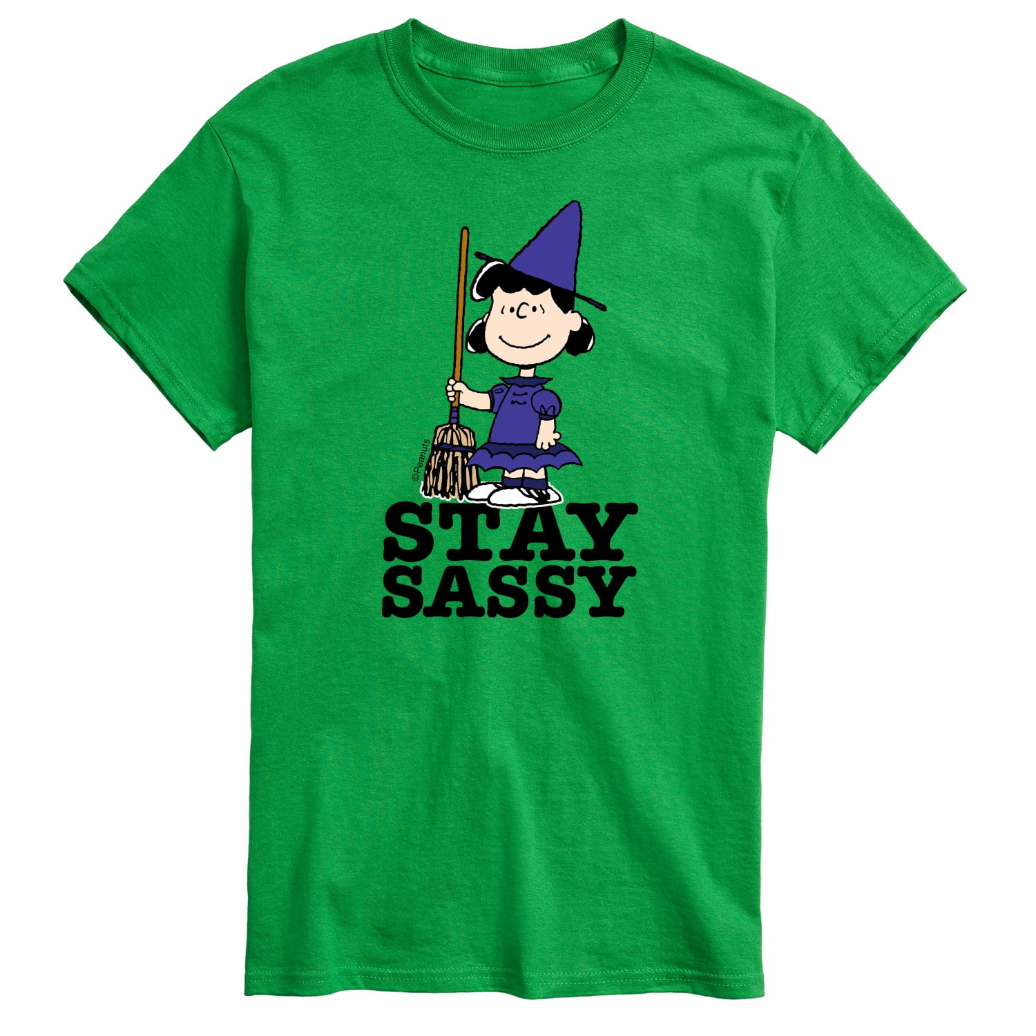 Peanuts - Lucy Stay Sassy - Men's Short Sleeve Graphic T-Shirt 