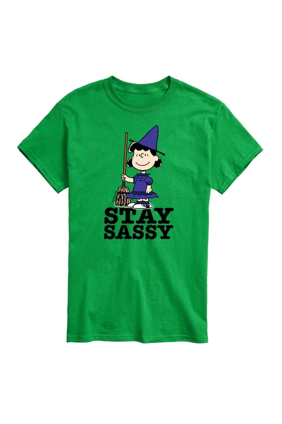 - Lucy Stay Sassy - Men's Short Sleeve Graphic T-Shirt