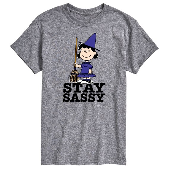Peanuts - Lucy Stay Sassy - Men's Short Sleeve Graphic T-Shirt