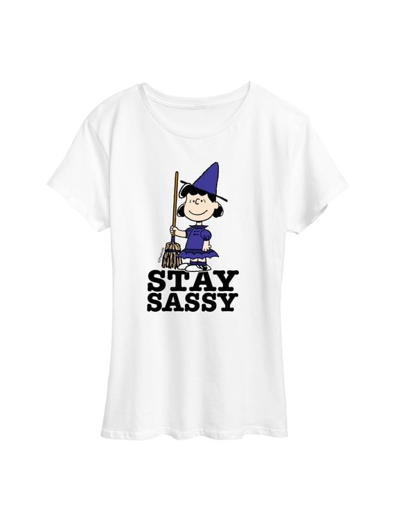 - Lucy Stay Sassy - Women's Short Sleeve Graphic T-Shirt