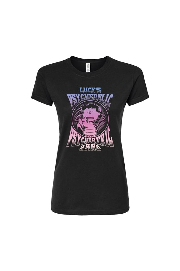 - Lucys Pychiatric Band - Juniors Fitted Graphic T-Shirt
