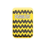 CultureFly Magnetic MagSafe Wallet Peanuts Charlie Brown Shirt Pattern