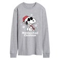thumbnail image 1 of Peanuts - Making a Cool Christmas Long Sleeve Graphic T-Shirt, 1 of 4