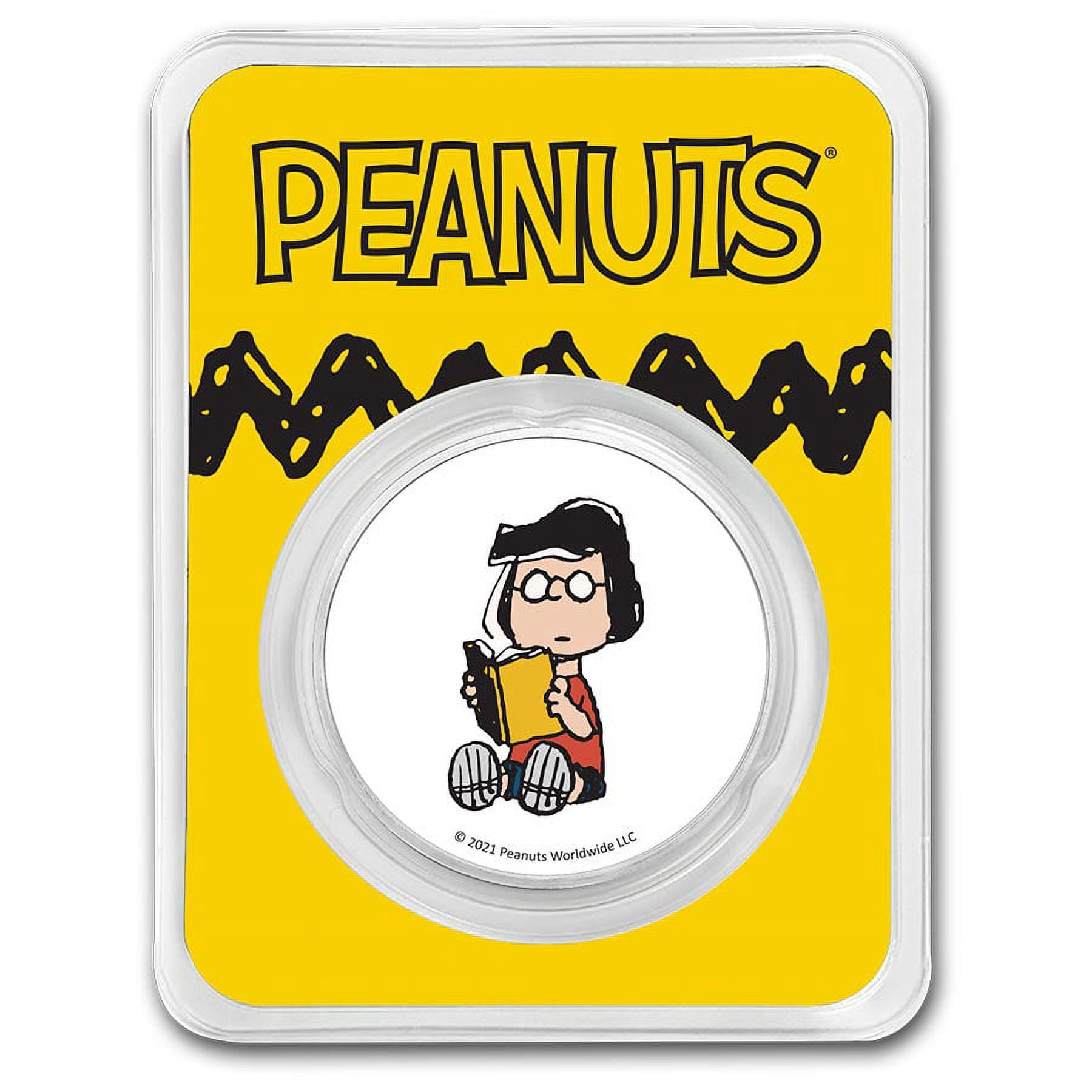 美品 Peanuts&Co. LARGE PEANUTS SILVER 約28g ピーナッツカンパニー