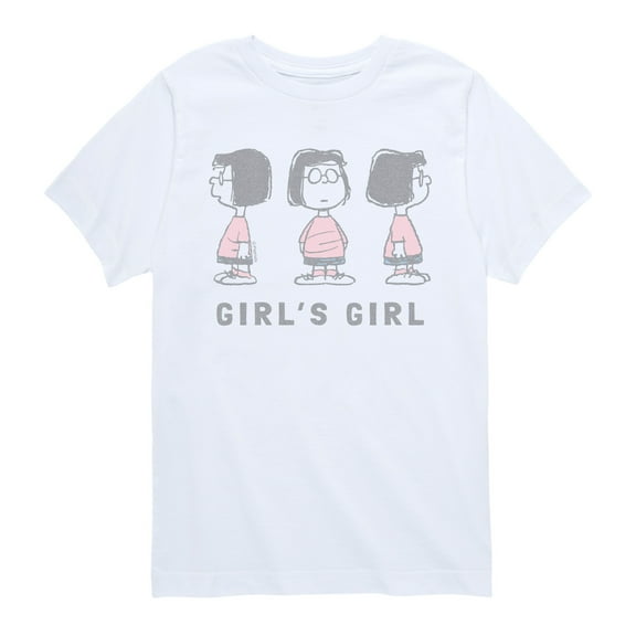 Peanuts - Marcie Girls Girl - Youth Boys Short Sleeve Graphic T-Shirt