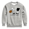 thumbnail image 1 of Peanuts - Marcie Patty Football - Toddler & Youth Crewneck Fleece Sweatshirt, 1 of 6