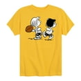 thumbnail image 1 of Peanuts - Marcie Patty Football - Toddler & Youth Short Sleeve Graphic T-Shirt, 1 of 6