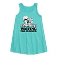 thumbnail image 1 of Peanuts - Marcie & Peppermint Patty - Waiting for Summer Dazed - Toddler & Youth Girls A-line Dress, 1 of 5