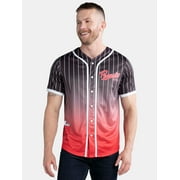 Peanuts Men's & Big Men's Snoopy Graphic Baseball Jersey, Sizes XS-3XL
