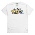 thumbnail image 1 of Peanuts Men's Officially Licensed Charlie Brown Snoopy And The Gang Tee T-Shirt - White (Small), 1 of 1