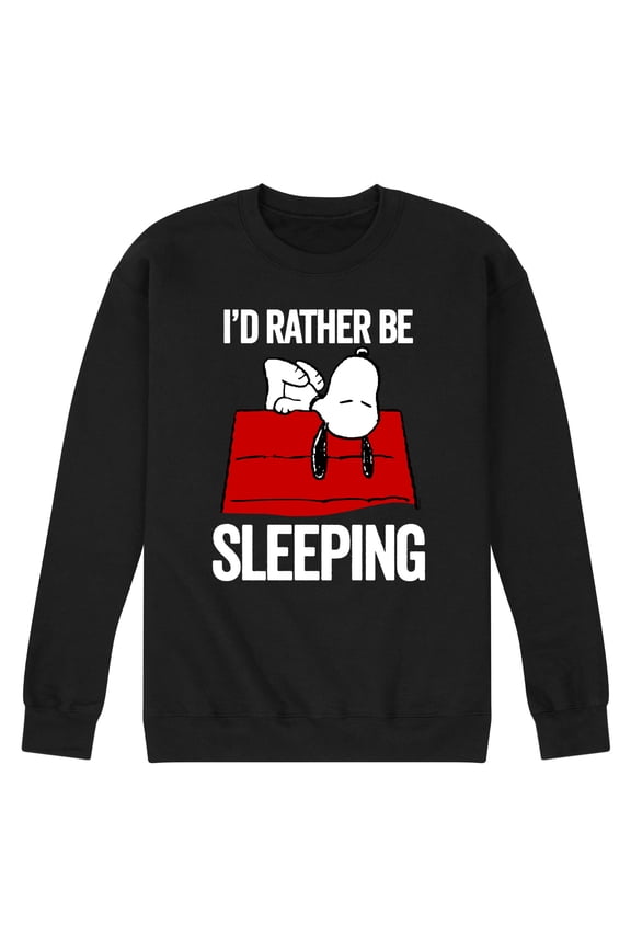 - I'd Rather Be Sleeping - Men's Crew Fleece Sweatshirt