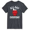 thumbnail image 1 of Peanuts - All Day Everyday - Men's Short Sleeve Graphic T-Shirt, 1 of 6