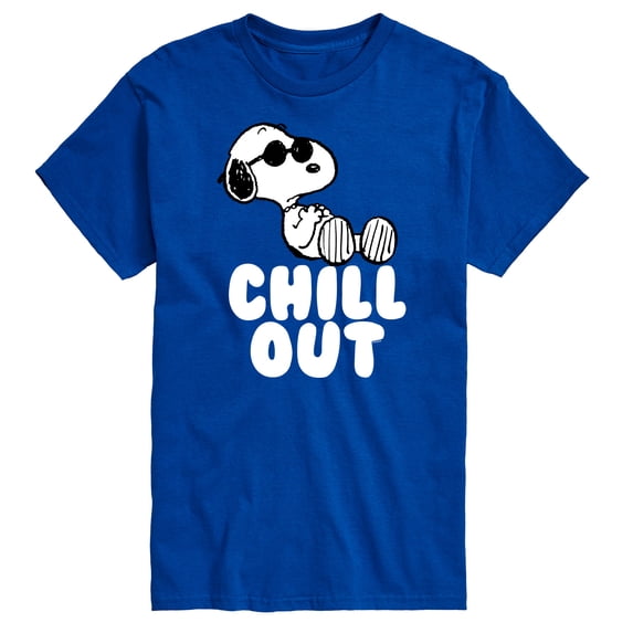 Peanuts - Chill Out - Men's Short Sleeve Graphic T-Shirt