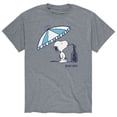 thumbnail image 1 of Peanuts - Men's Snoopy Chill Vibes Just Hanging Short Sleeve Graphic T-Shirts, 1 of 6