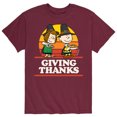 thumbnail image 1 of Peanuts - Men's Thanksgiving Football Short Sleeve T-Shirts, 1 of 6