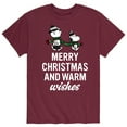 thumbnail image 1 of Peanuts - Men's Winter Fun Short Sleeve Graphic T-Shirts, 1 of 6