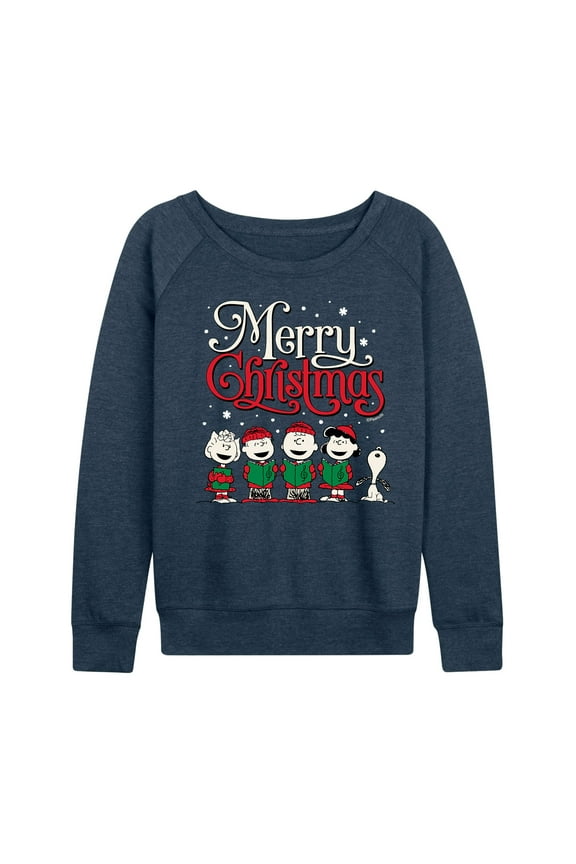 - Merry Christmas Chior - Women's Lightweight French Terry Long Sleeve Shirt