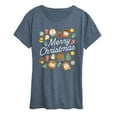 thumbnail image 1 of Peanuts - Merry Christmas Cookies - Women's Short Sleeve Graphic T-Shirt, 1 of 5