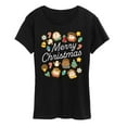 thumbnail image 1 of Peanuts - Merry Christmas Cookies - Women's Short Sleeve Graphic T-Shirt, 1 of 5