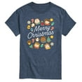 thumbnail image 1 of Peanuts - Merry Christmas Peanuts Cookies - Men's Short Sleeve Graphic T-Shirt, 1 of 5