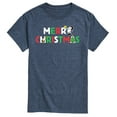 thumbnail image 1 of Peanuts - Merry Christmas Snoopy - Men's Short Sleeve Graphic T-Shirt, 1 of 6