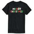 thumbnail image 1 of Peanuts - Merry Christmas Snoopy - Men's Short Sleeve Graphic T-Shirt, 1 of 6