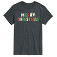 thumbnail image 1 of Peanuts - Merry Christmas Snoopy - Men's Short Sleeve Graphic T-Shirt, 1 of 6